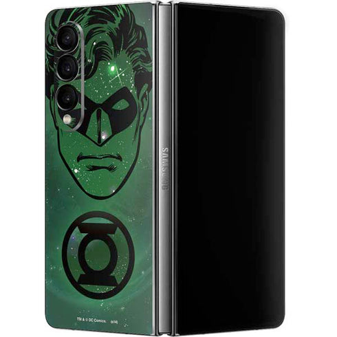 DC Comics Green Lantern Cosmic Portrait Galaxy Z Fold4 5G Skin